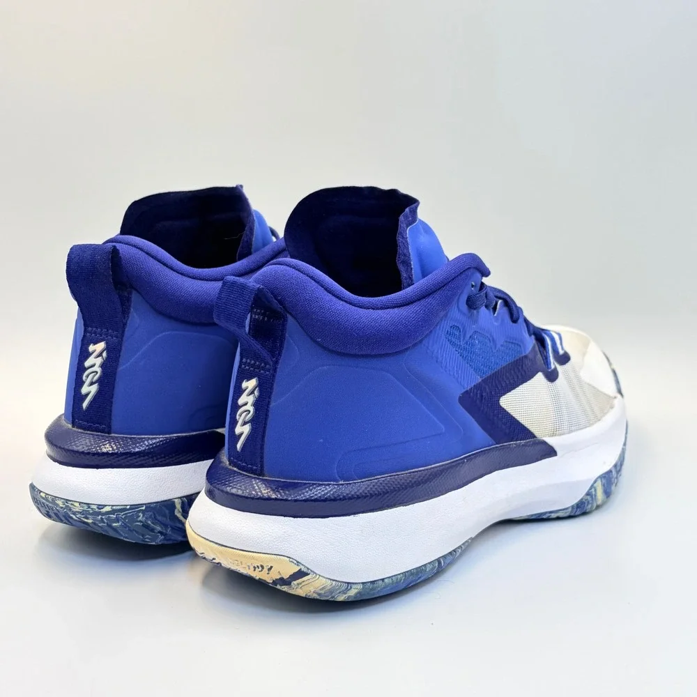 Jordan Zion 1 Hyper Royal White Blue Basketball Shoes DC4208-401 Mens 10